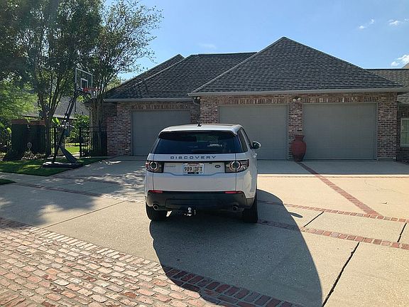 Triple car XL garages