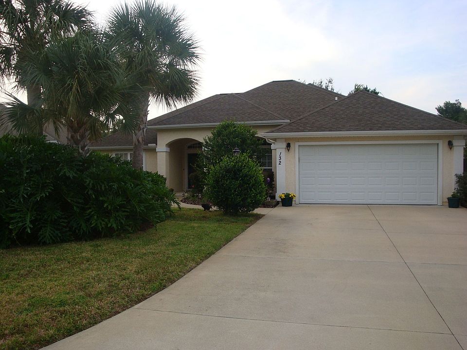 View from the extra wide driveway