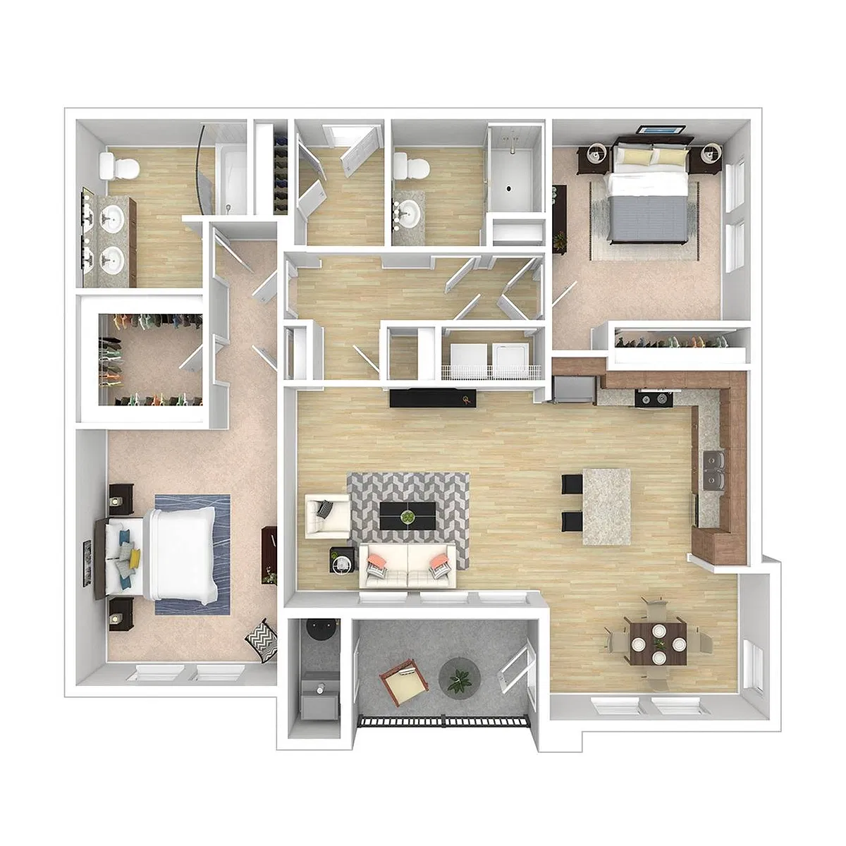 Floor plan B2