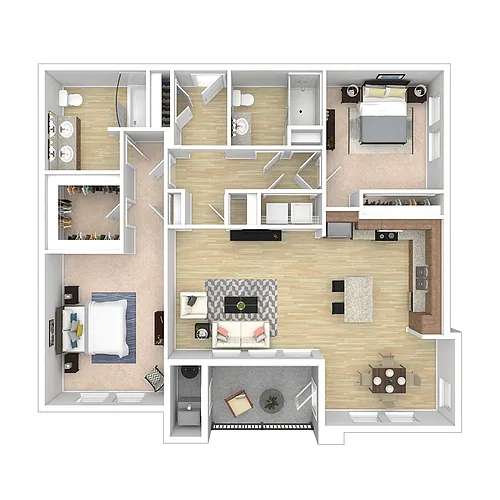 Floor plan B2