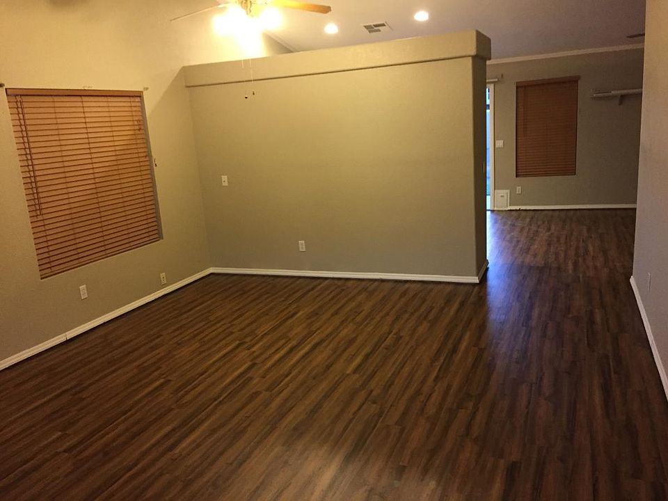 Entry and living area