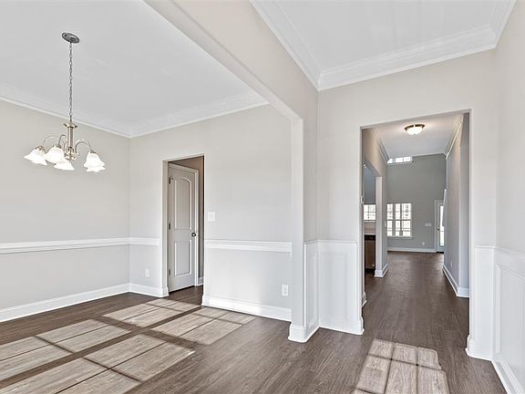 Dining room at front door entrance