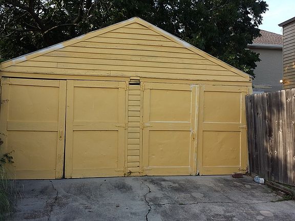 Offstreet parking. garage used as storage