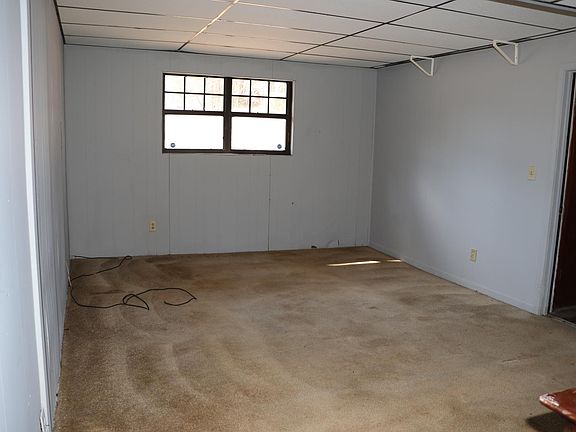 Large bedroom on lower level with carpet