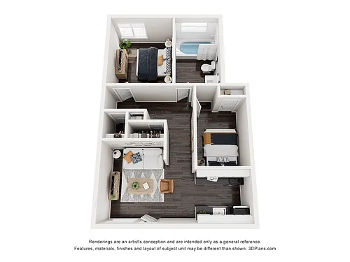 Floor plan 2B1