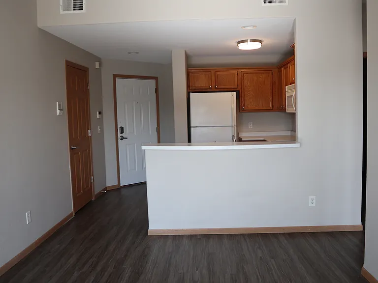 Loft-Style Layout Kitchen