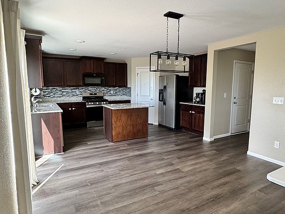 Kitchen from living room