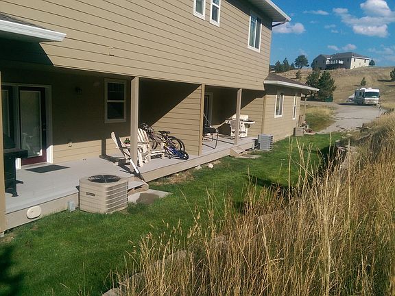 Back yard area