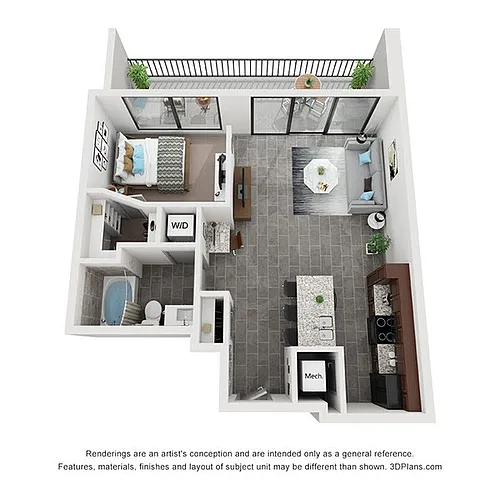 Floor plan Malbec