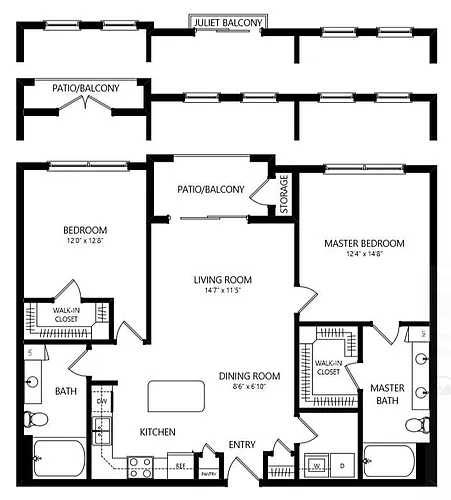 Floor plan C-C1S