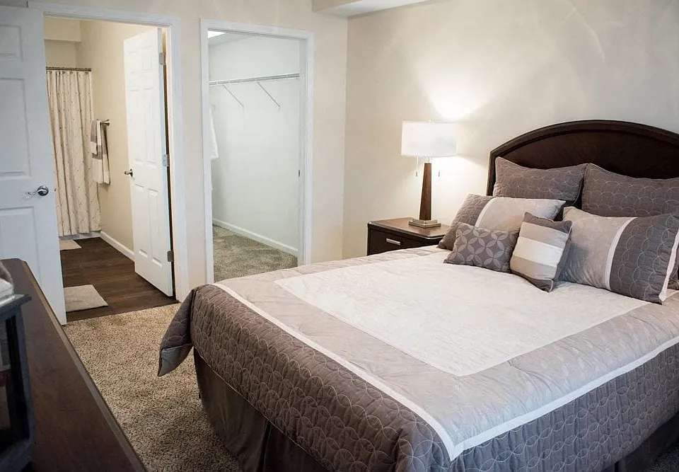 Large Main Bedroom with Attached Bathroom and Closet