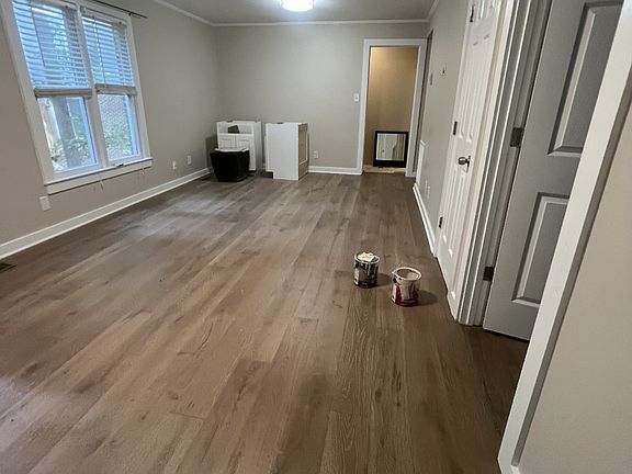 Living Room- view from bedroom. Main entrance to left, just out of view.