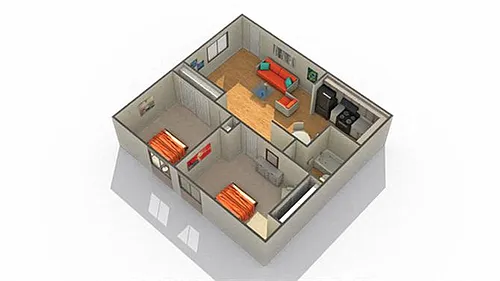 Floor plan McKellips
