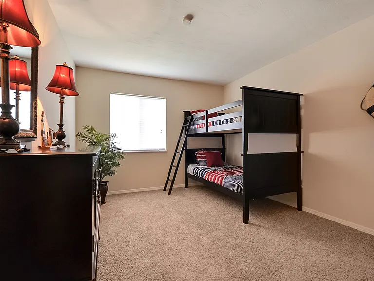 Bedroom at Deerfield Apartments