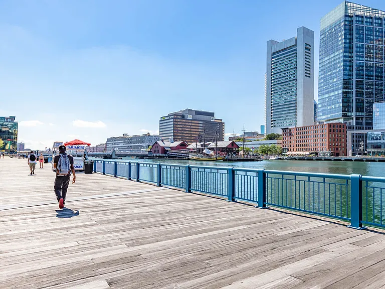 Walk the Boston Harbor Walk and admire the incredible scenery.