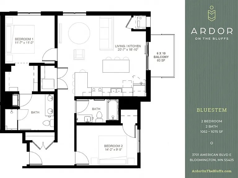 Ardor on the Bluffs South Loop Residences — Photo 103