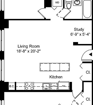 2nd image of 450 N End Ave APT 14C