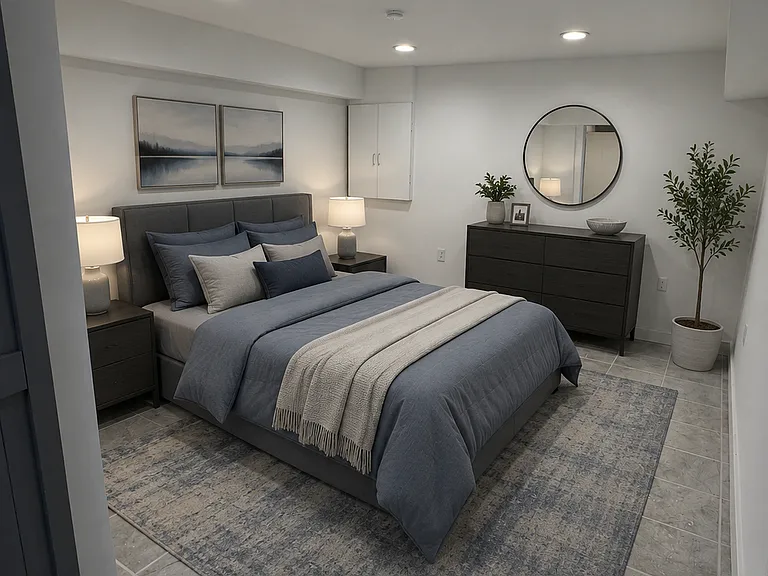 Finished basement