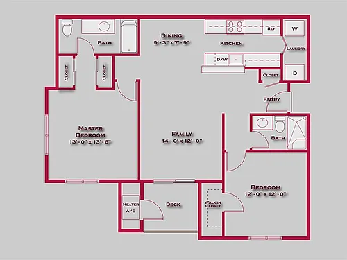 Floor plan bryce