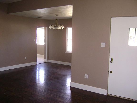 Cathedral ceilings add volume to the living and dining rooms