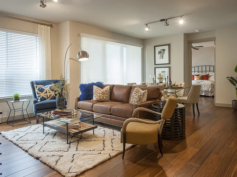 Warm tones and inviting furnishings create a welcoming vibe