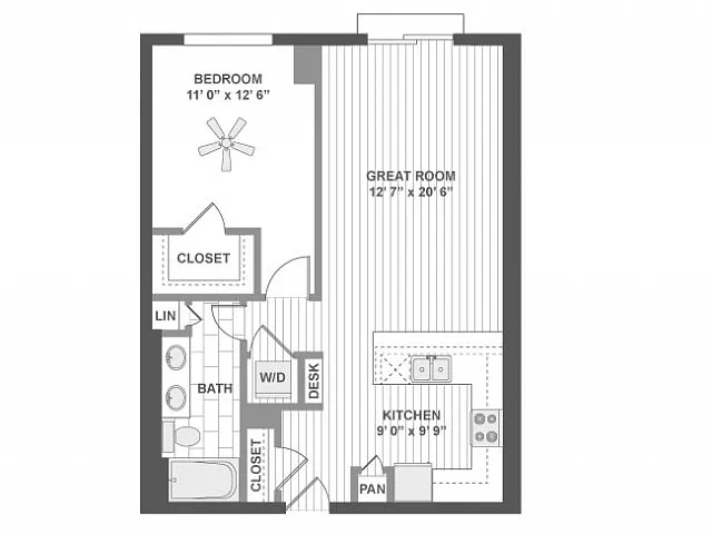 Floor plan A440