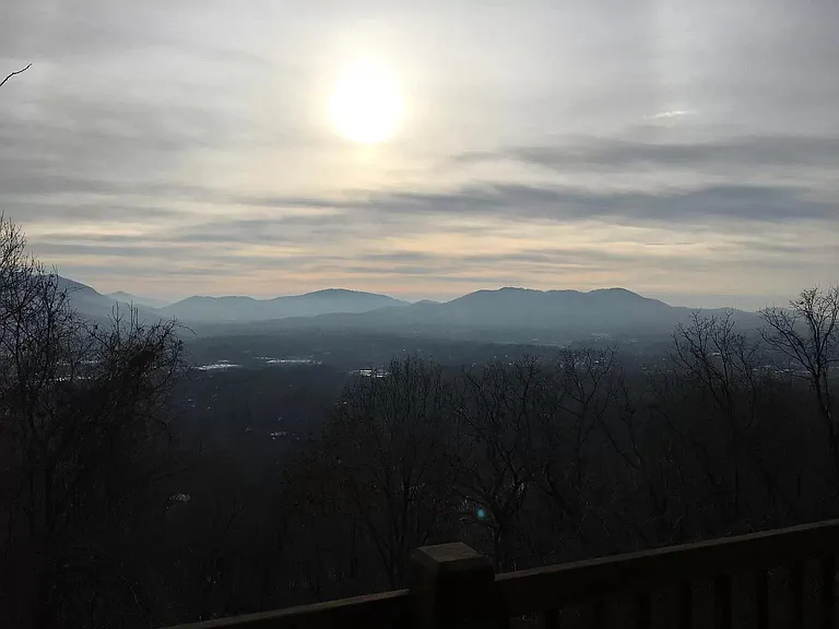 Gorgeous year round view from deck.