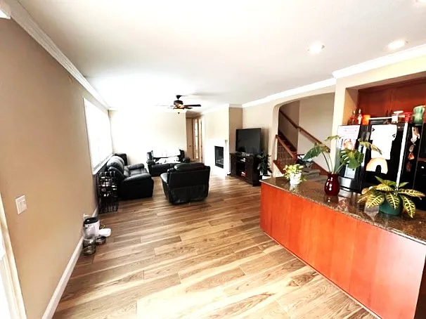 Kitchen to Family Room