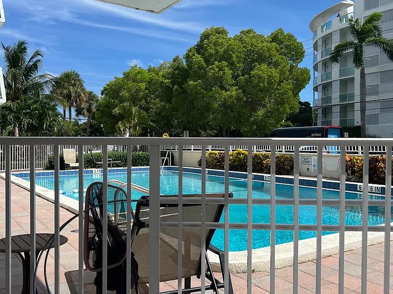 Pool lobby area