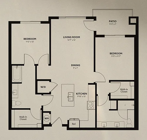 Floor plan B2