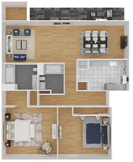 Floor plan The Lagoon Classic