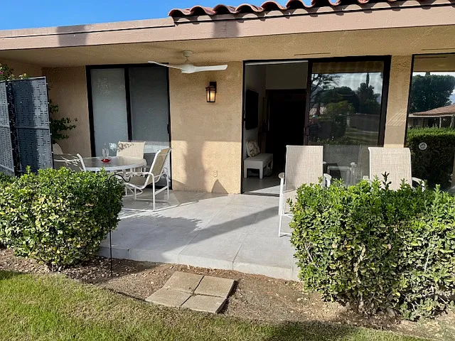 Rear of home.