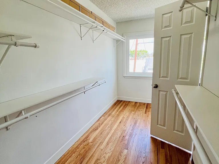 Full walk-in closet