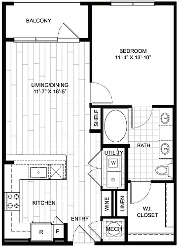 Floor plan A8