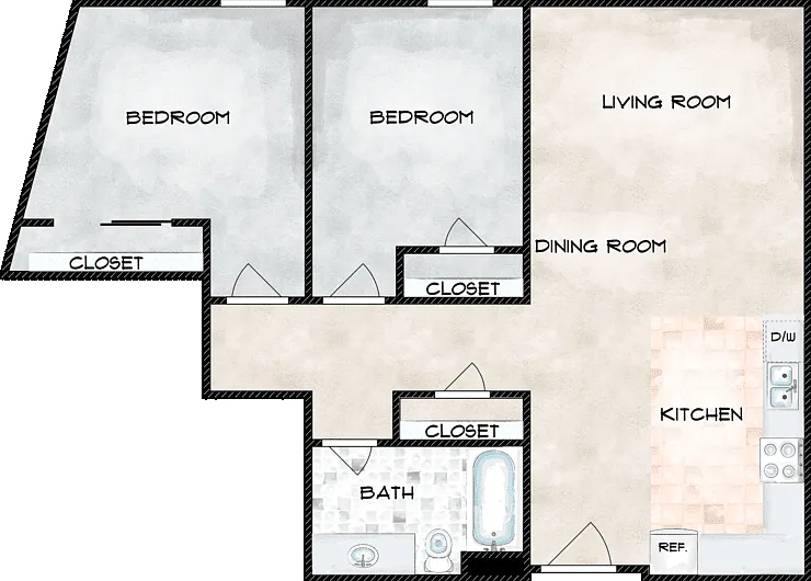 Quads Floorplan Diagram