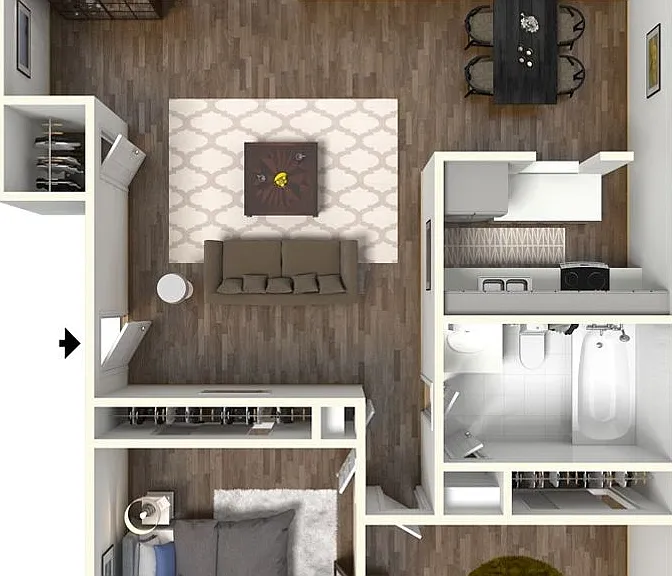 University Crossing Apartments and Townhomes — Photo 2