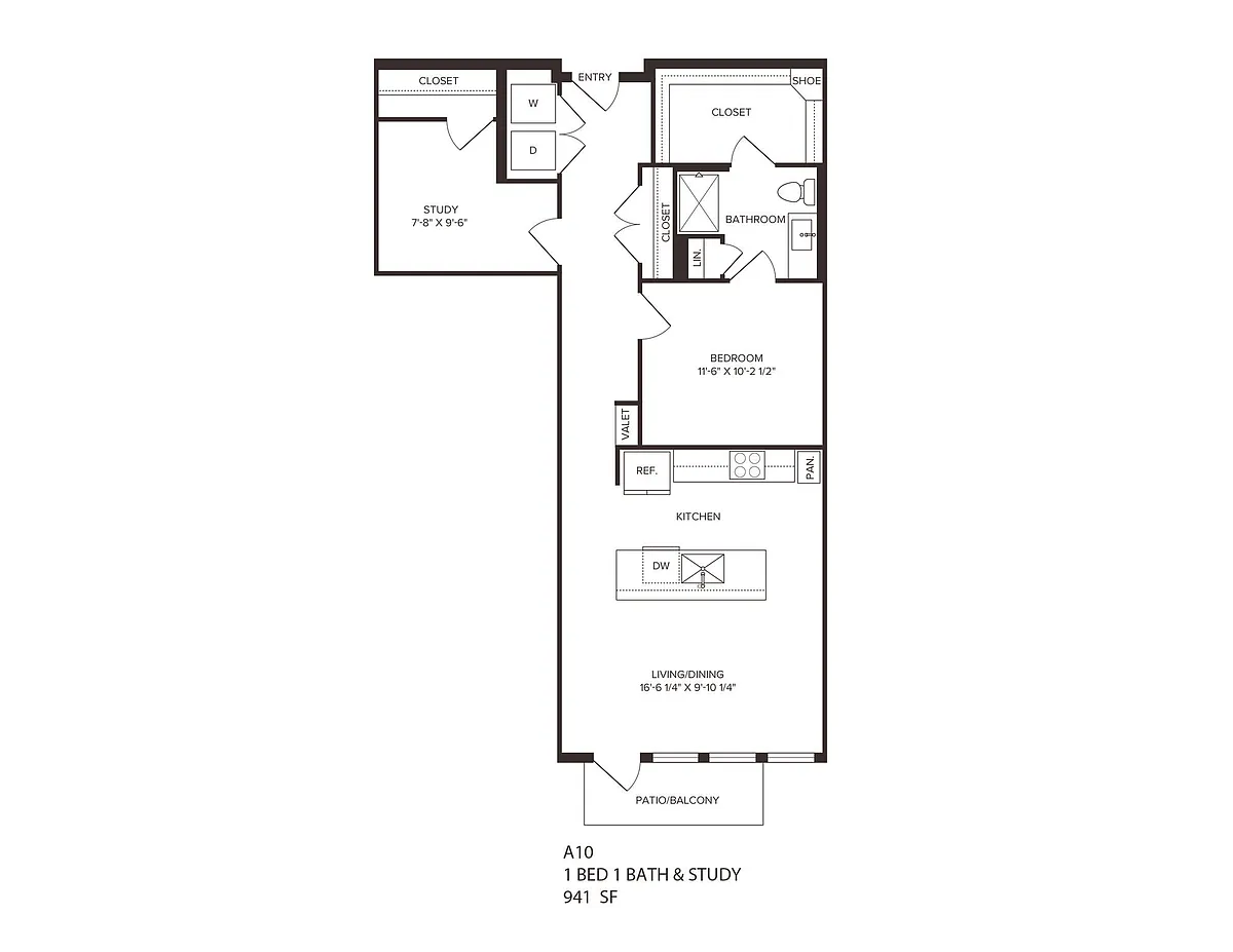 Floor plan A10