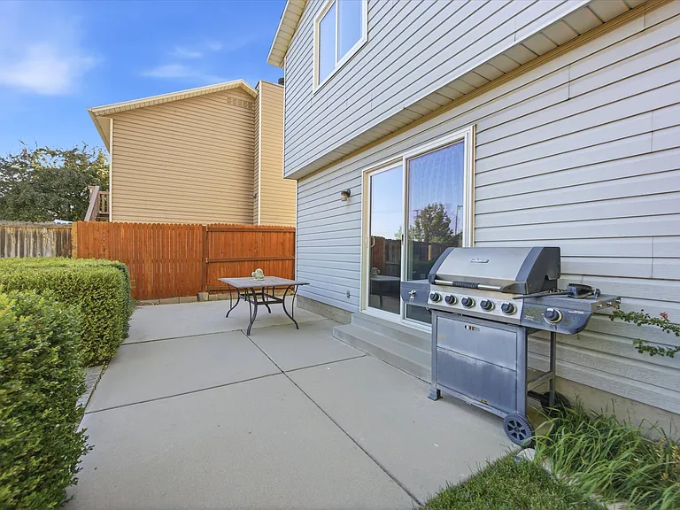 Backyard patio