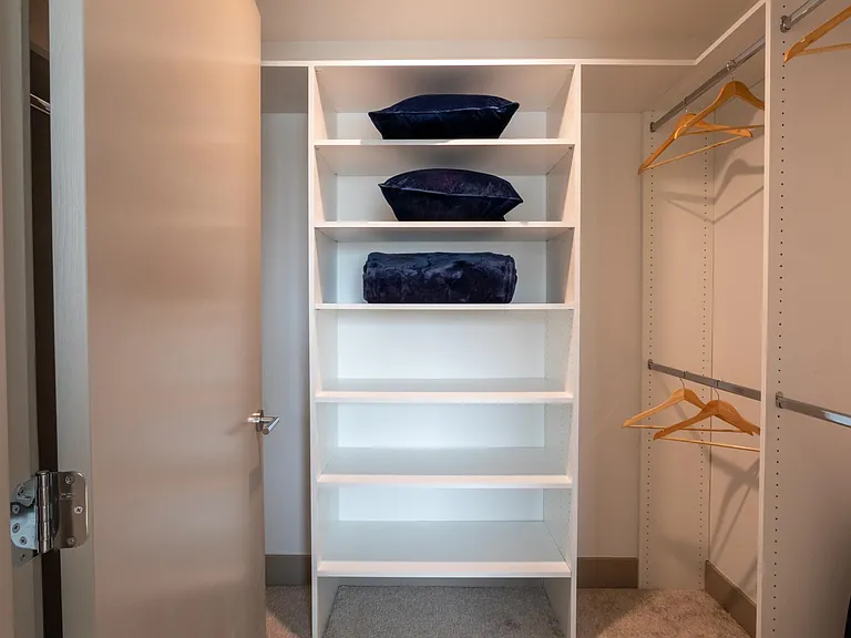 One Bedroom with walk in closet