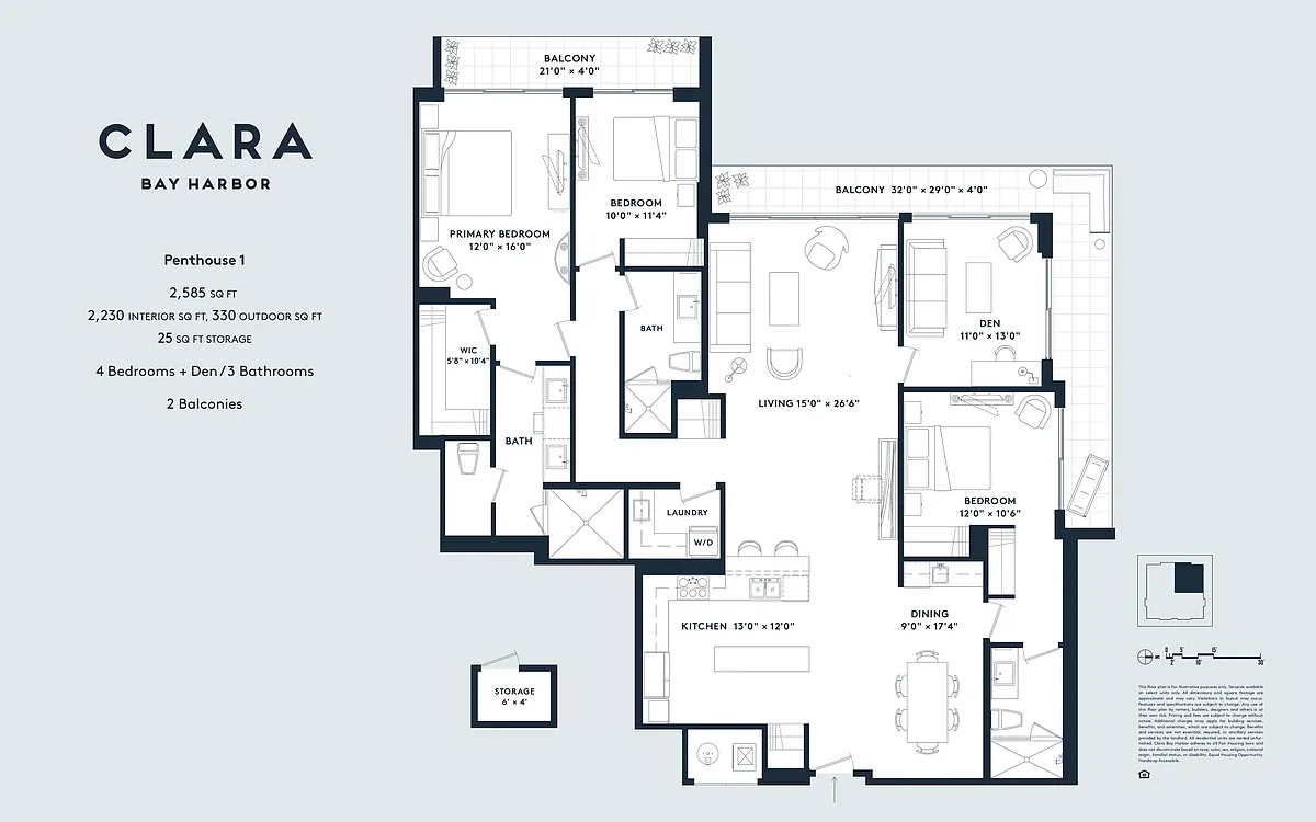 Floor plan PH01