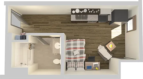 Floor plan STUDIO