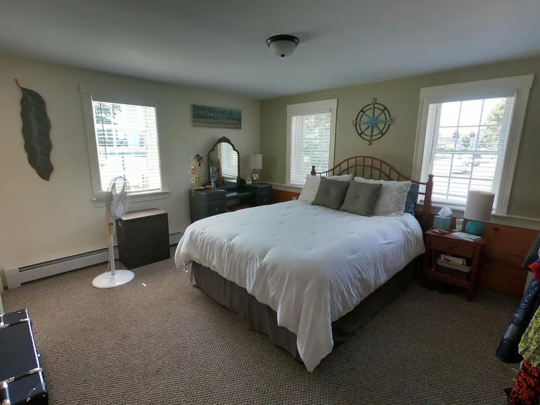 Bedroom (shown prior to recent repainting).