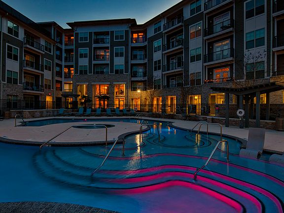Grecian-style Saltwater Pool with Expansive Sundeck