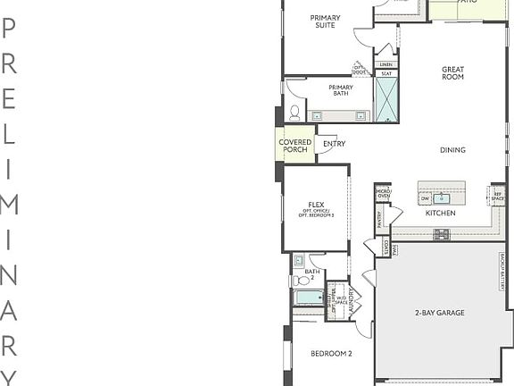 Plan 3A Preliminary Floorplan