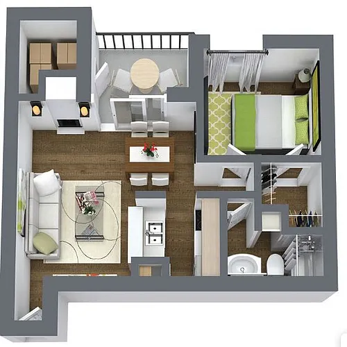 Floor plan A3 Traditional