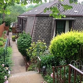View of back from carport