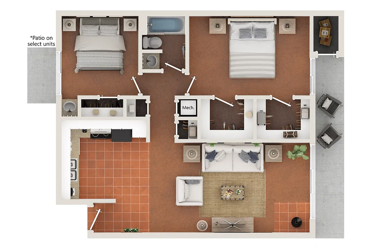 Floor plan B1