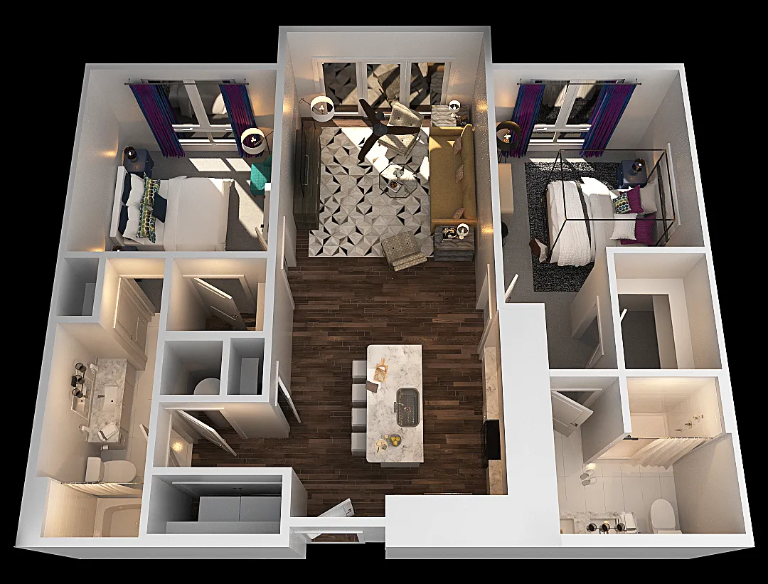 Floor plan B2B