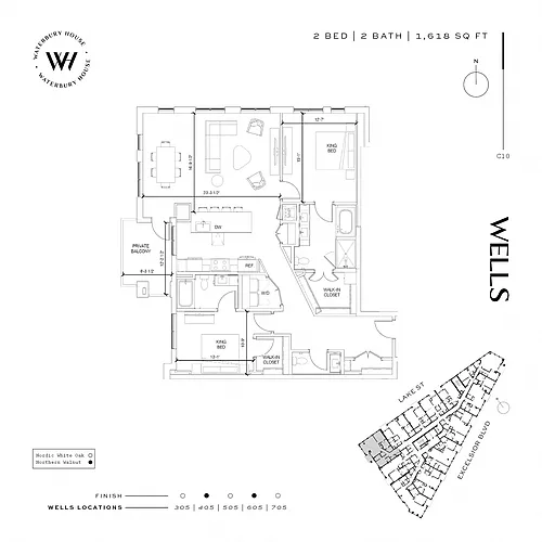 Floor plan Wells