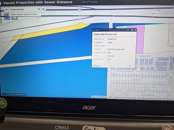 2nd image of 0 San Sevaine Rd